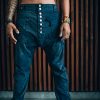 Men's Drop Crotch Harem Pants: Avant Garde Streetwear